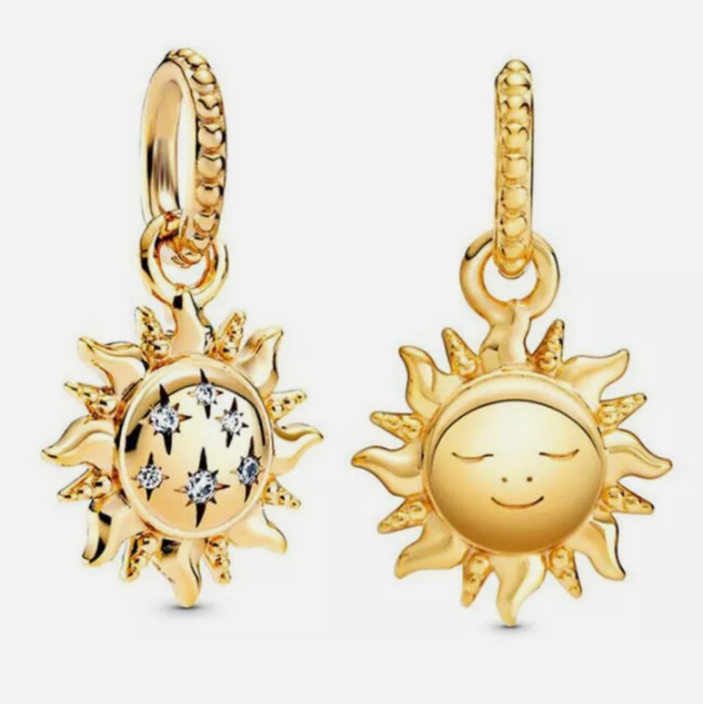 Golden Sun Charm